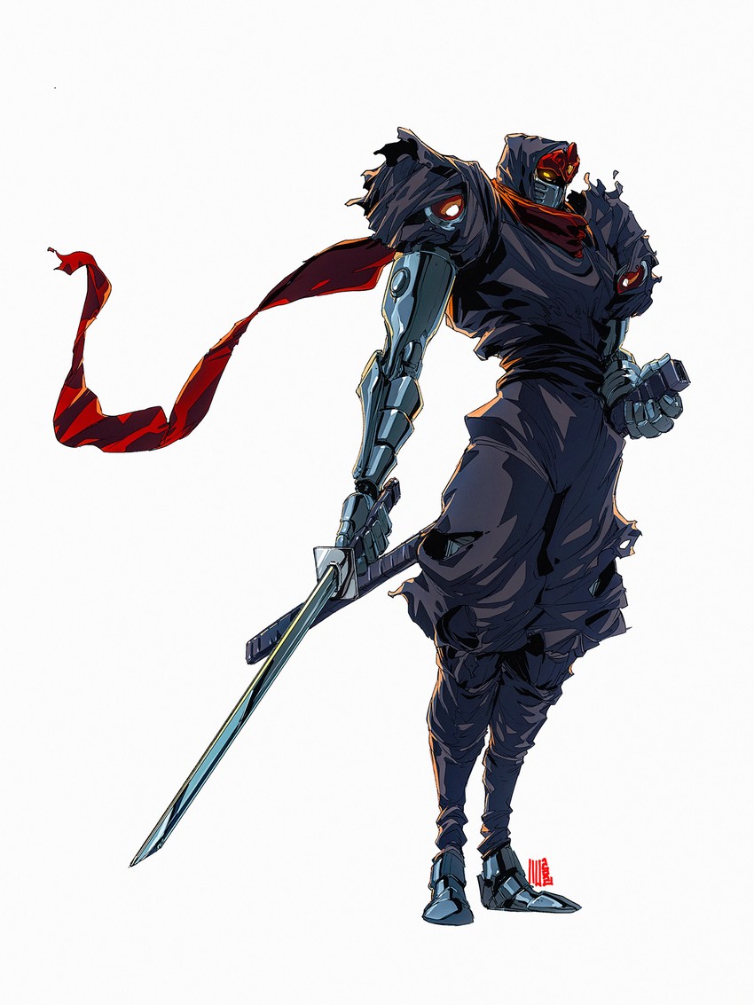 cyber shadow drawn by david_liu
