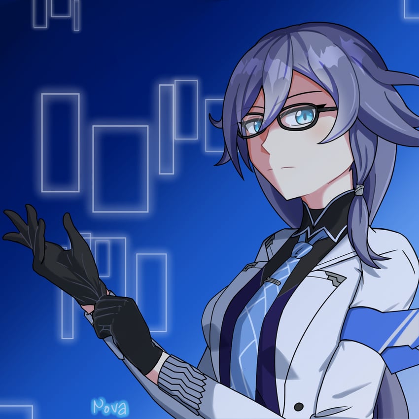 fu hua (honkai and 1 more) drawn by aoinova