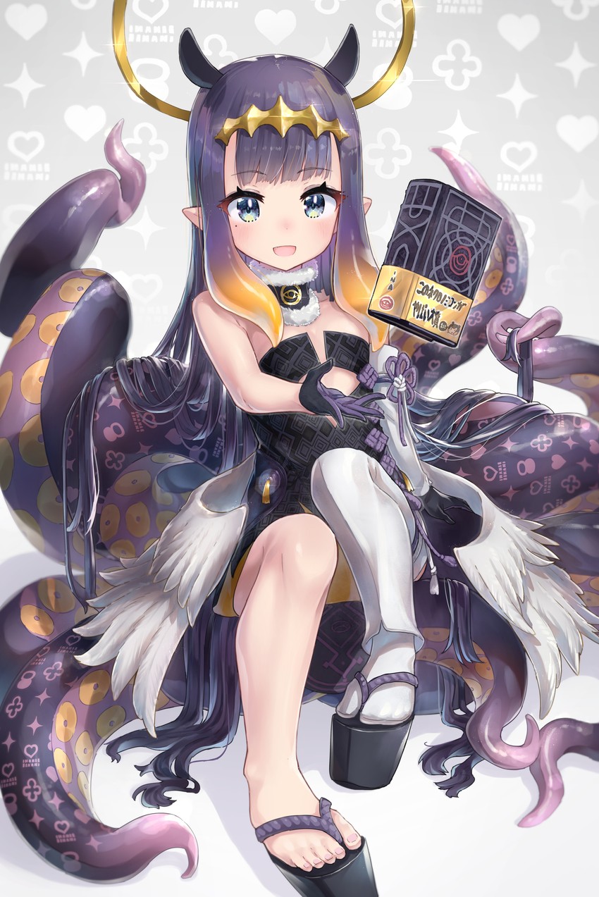 ninomae ina'nis and ao-chan (hololive and 1 more) drawn by hatsuga_(dmaigmai)