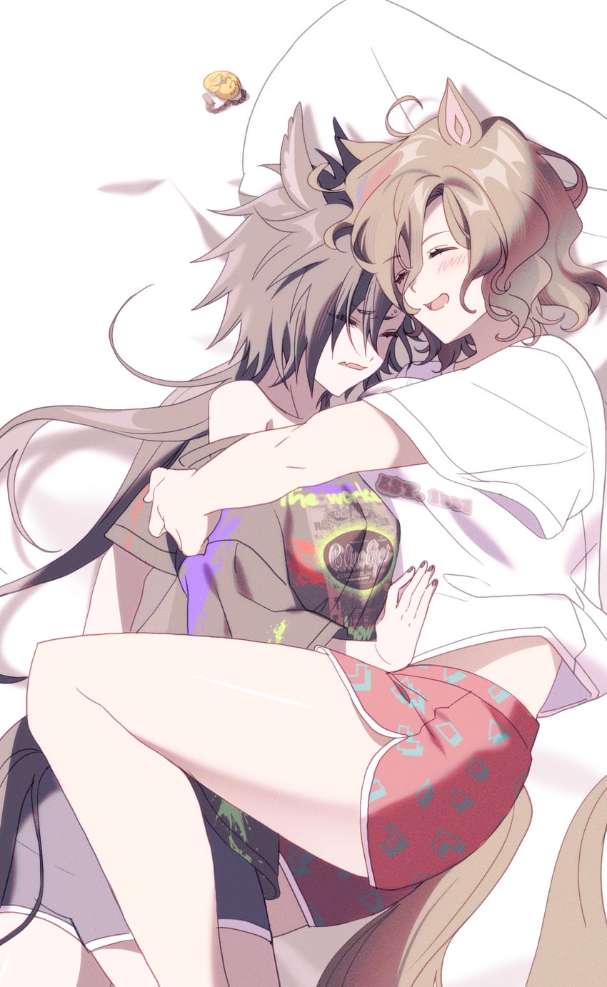 air shakur and tap dance city (umamusume) drawn by oyo_0