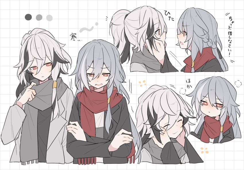 fu hua and herrscher of sentience (honkai and 1 more) drawn by nonaa4141