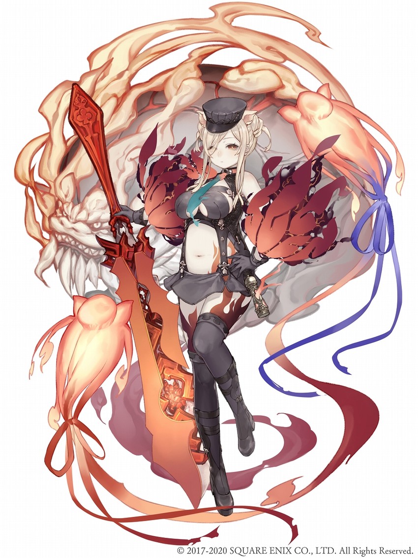green little pig, red little pig, blue little pig, and proud lion (sinoalice) drawn by ji_no