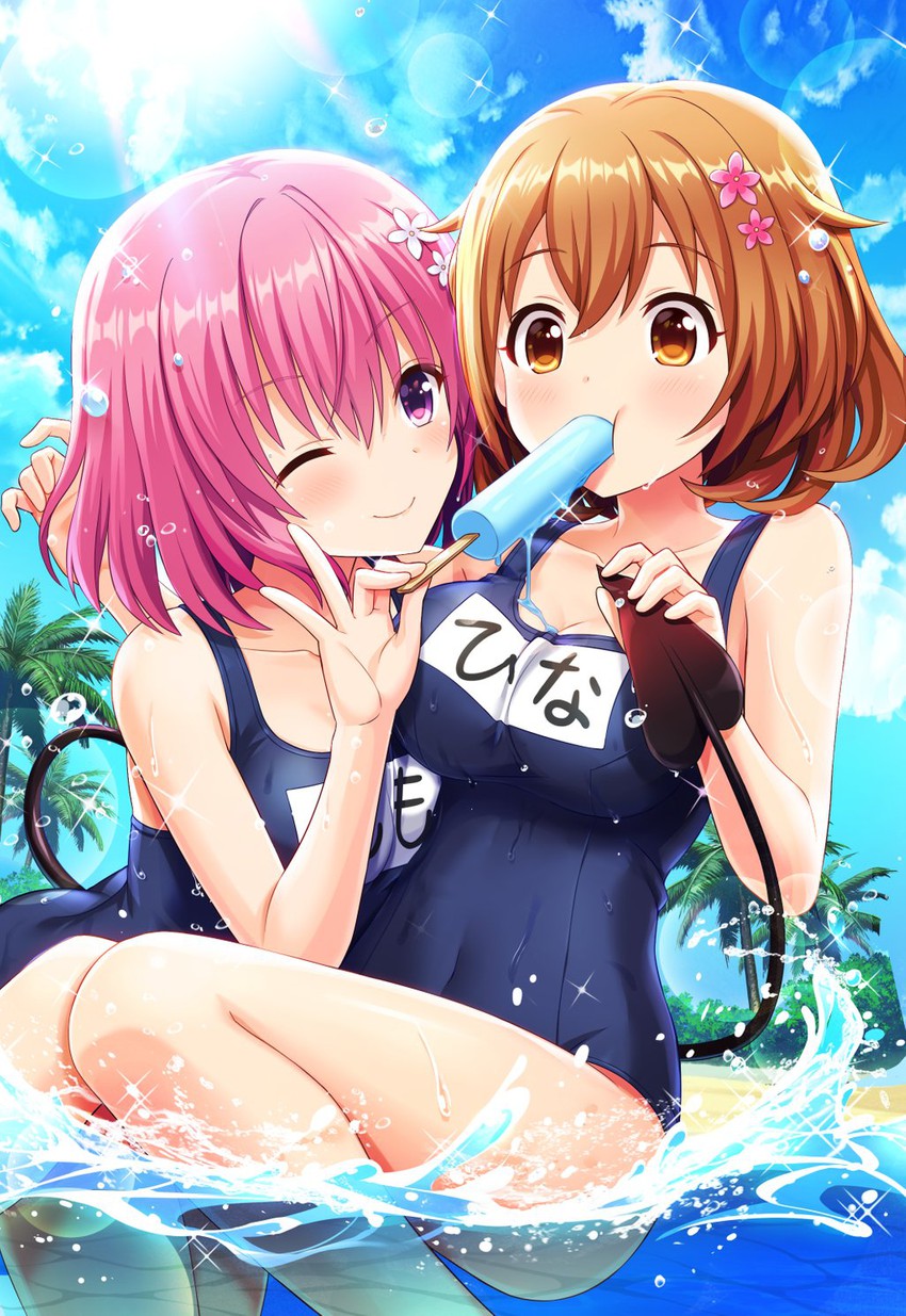 momo velia deviluke and momoi hina (to love-ru and 2 more)