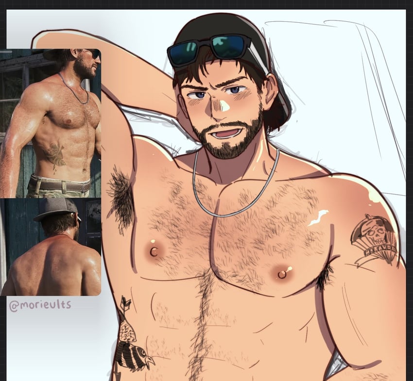 jason duval (grand theft auto and 1 more) drawn by morieults