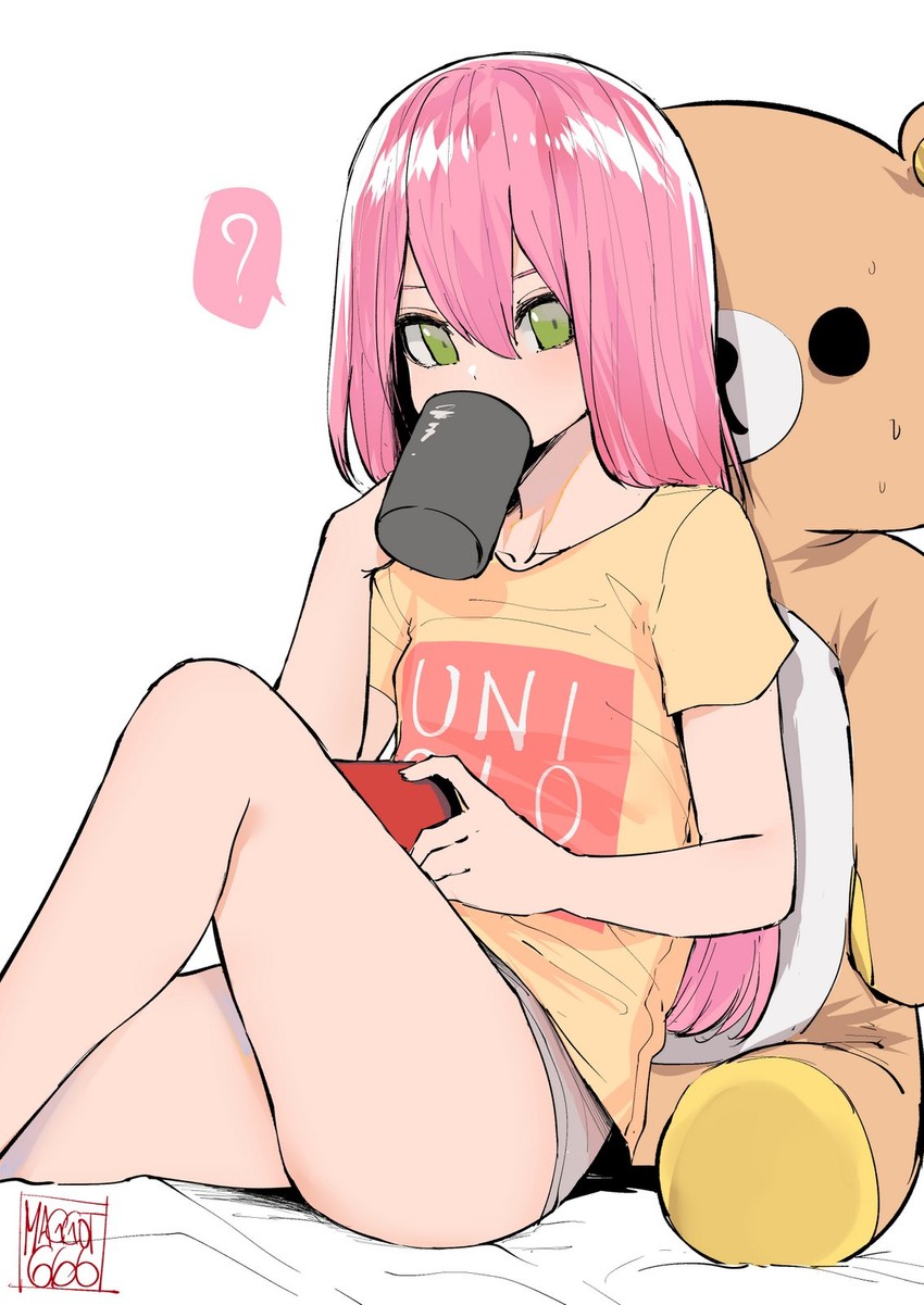 rilakkuma and melissa renata (original and 2 more) drawn by norman_maggot