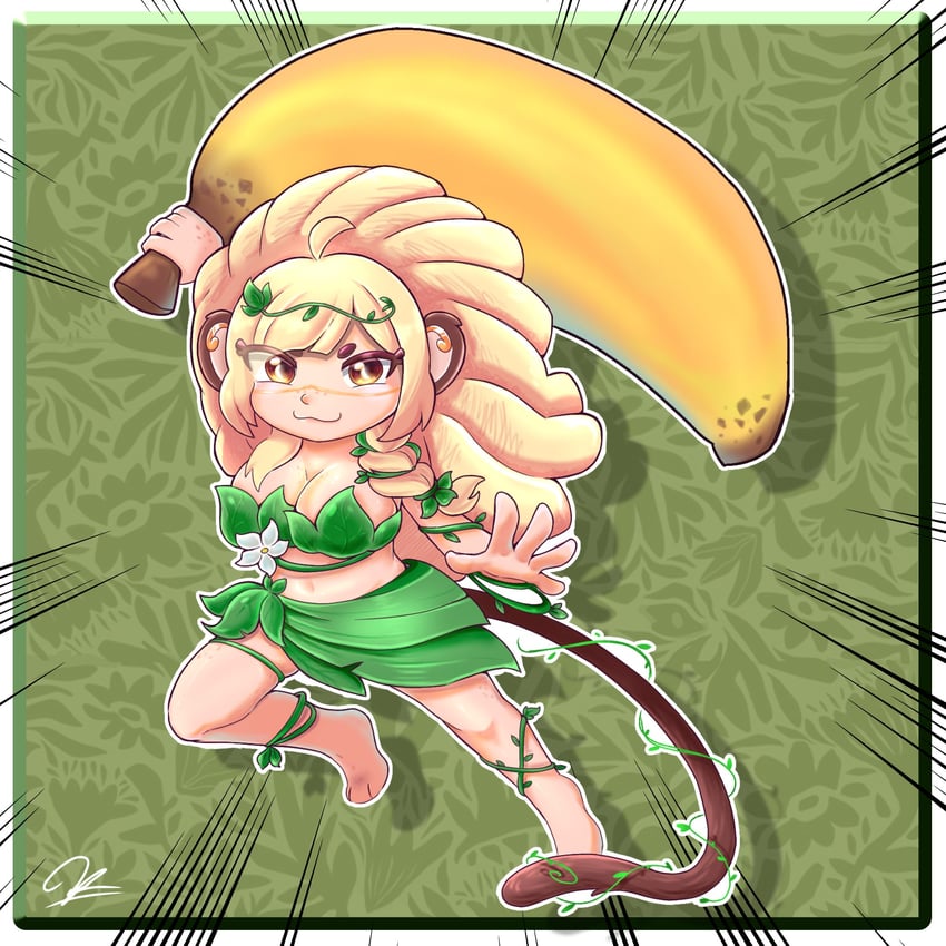 bananajuju (indie virtual youtuber) drawn by coriandergato