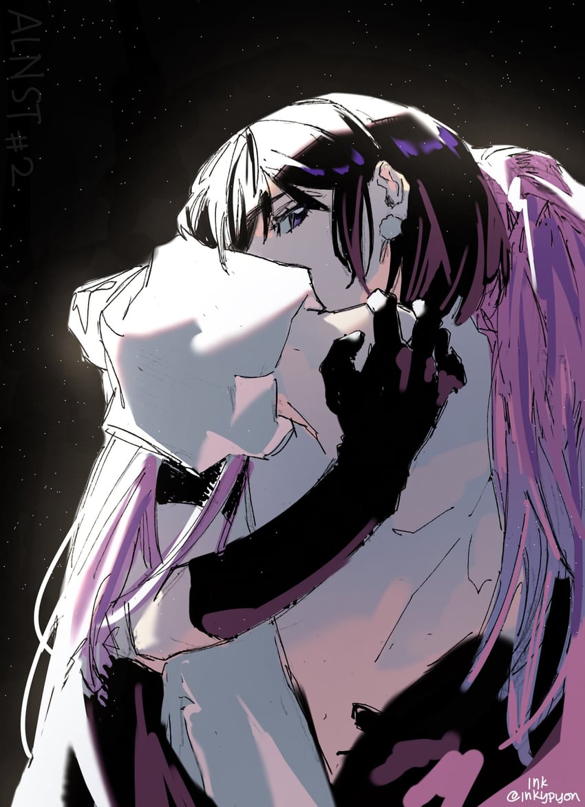 sua and mizi (alien stage) drawn by ink_(inkypyon)