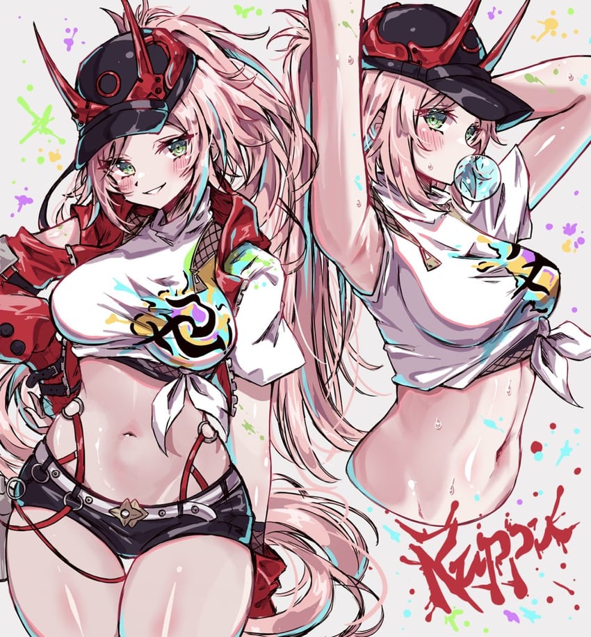 rappa (honkai and 1 more) drawn by usa_(usagi_minku)