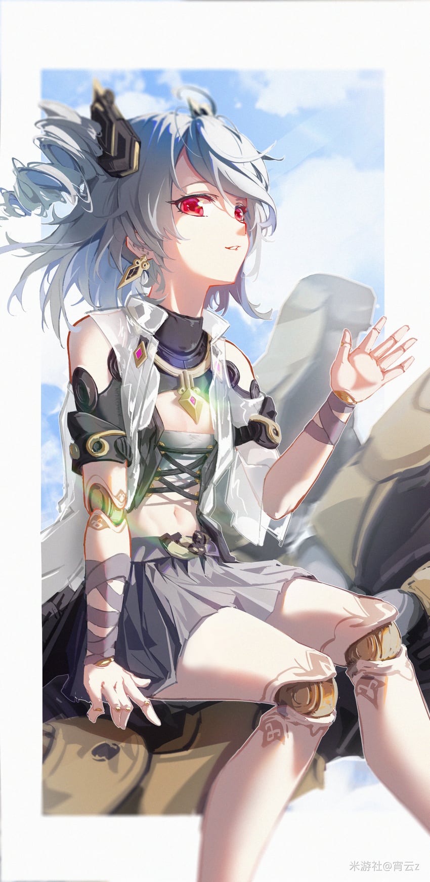 prometheus (honkai and 1 more) drawn by xiaoyun_z