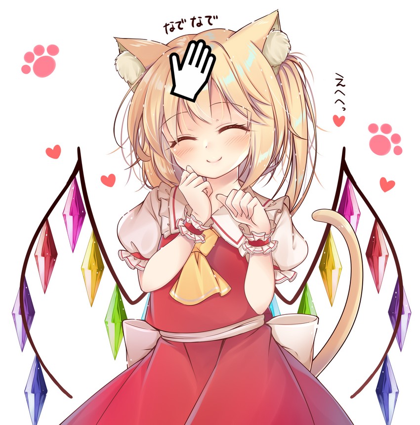 flandre scarlet (touhou) drawn by haruki_(colorful_macaron)