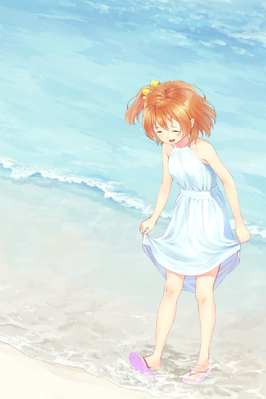 kosaka honoka (love live! and 1 more) drawn by eichisu
