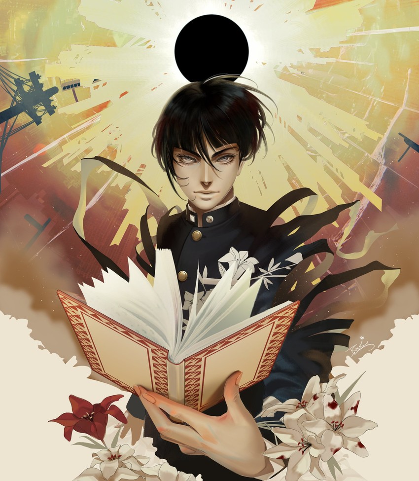 protagonist (shin megami tensei and 1 more) drawn by rock_cr