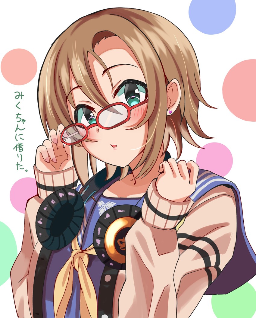 tada riina (idolmaster and 1 more) drawn by haruki_(haruki678)