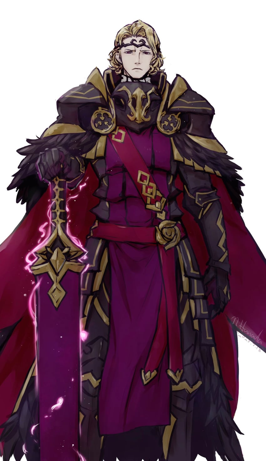 xander (fire emblem and 1 more) drawn by ultrablueanya
