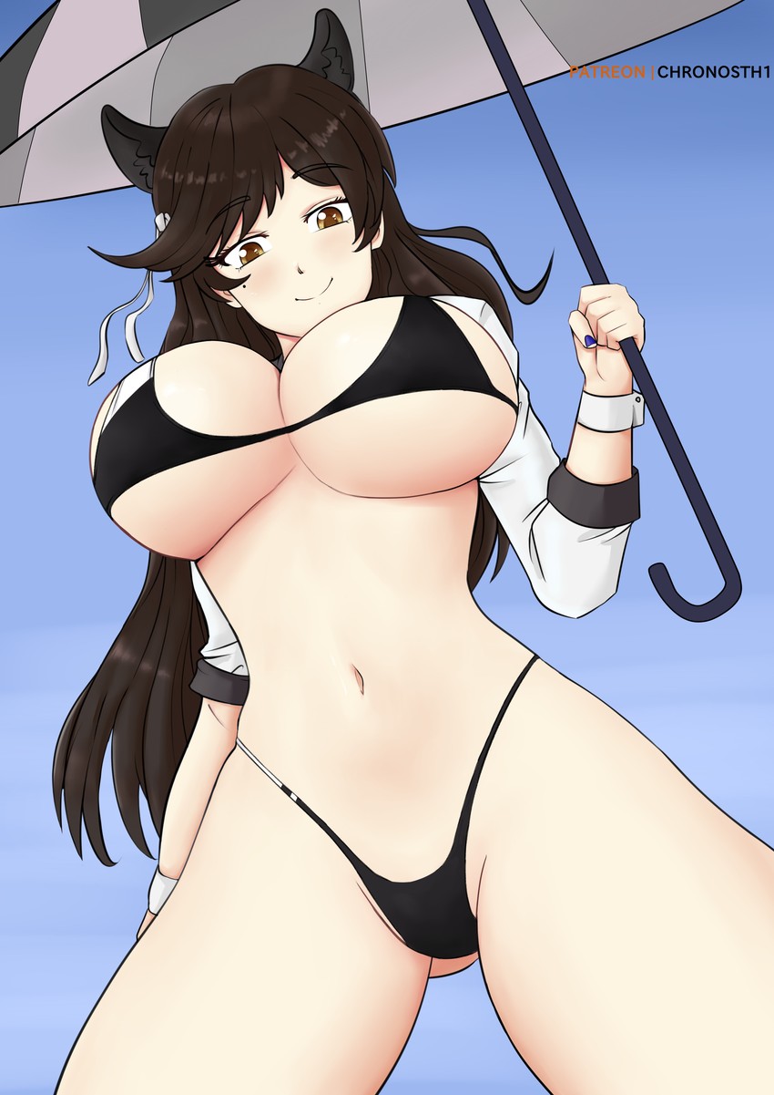 atago (azur lane) drawn by gummslime