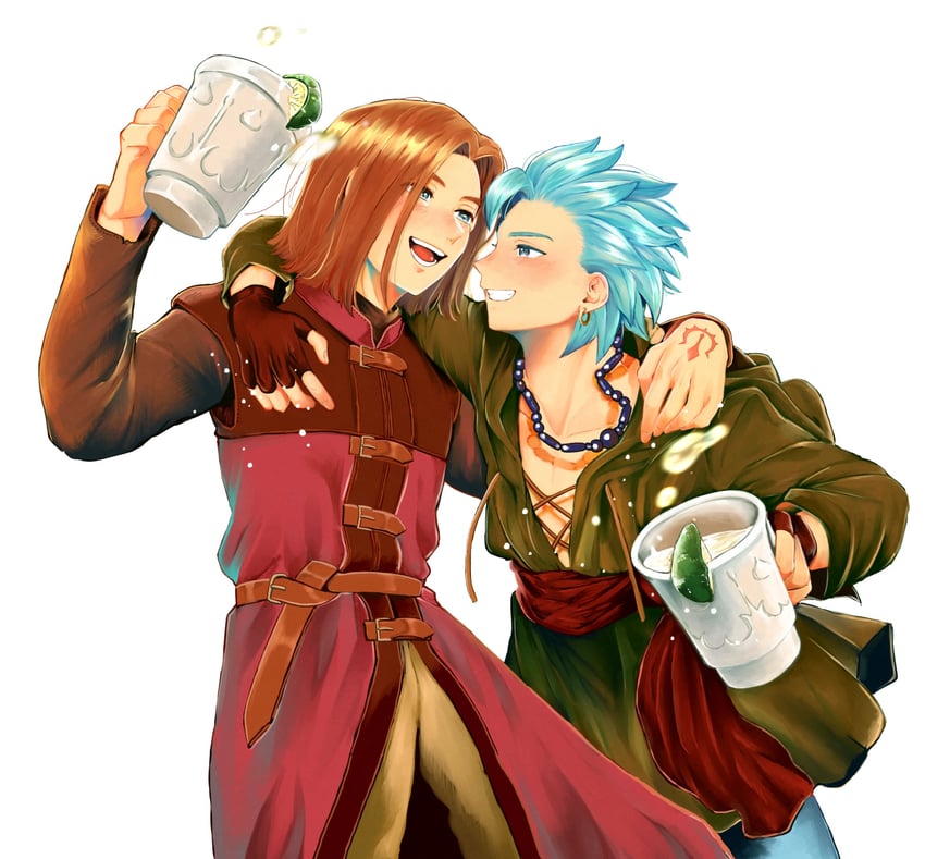 hero and camus (dragon quest and 1 more) drawn by user_muvx7483