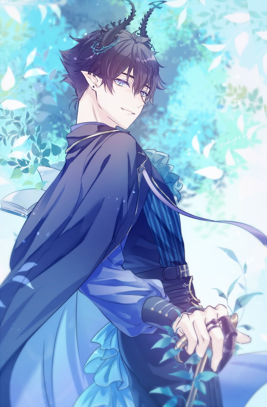 ren zotto (nijisanji and 1 more) drawn by akago_r