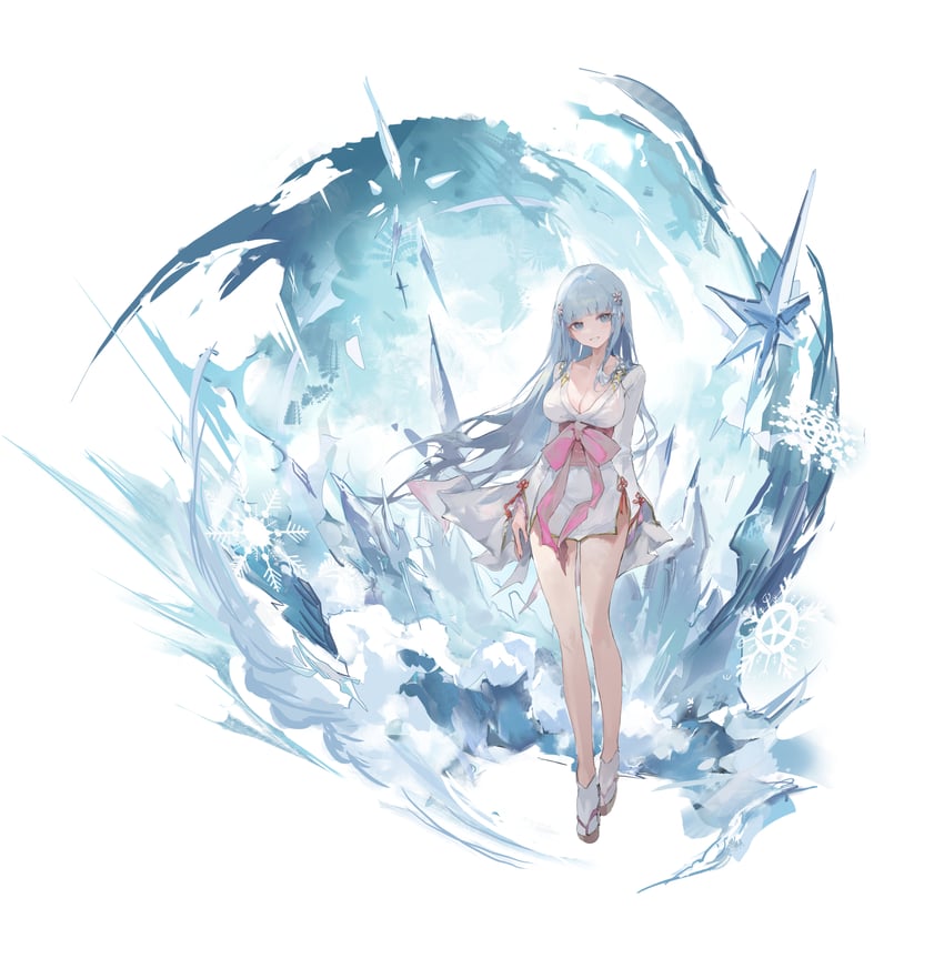shirayuki hime (bishoujo mangekyou and 1 more) drawn by zombie_ke