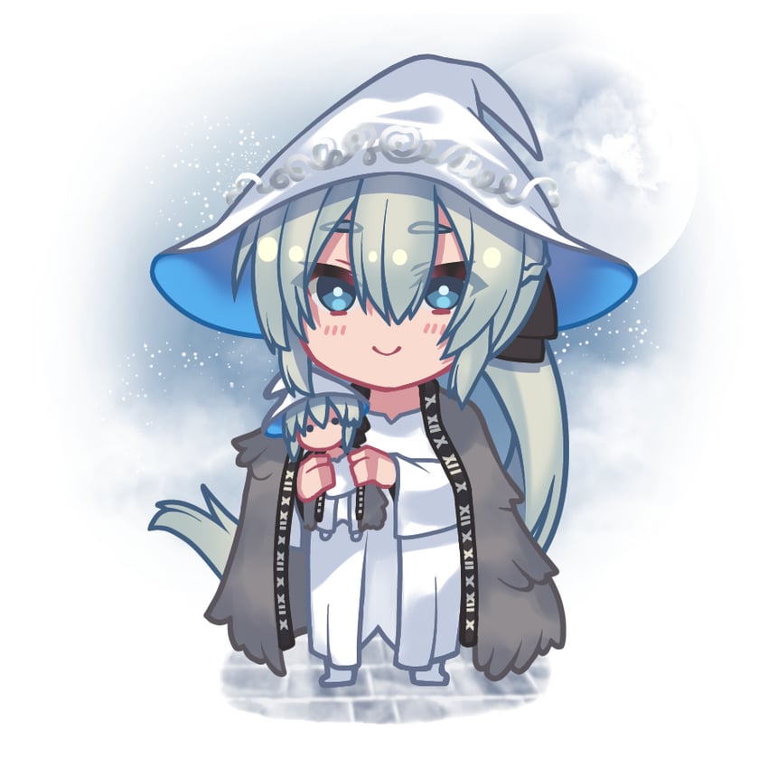 morgan le fay, ranni the witch, and miniature ranni (fate and 2 more) drawn by akio_(akio1124)