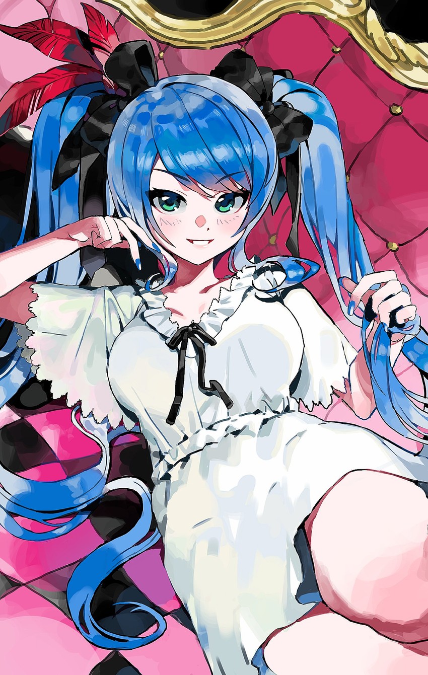 hatsune miku (vocaloid and 1 more) drawn by 2pineapplepizza