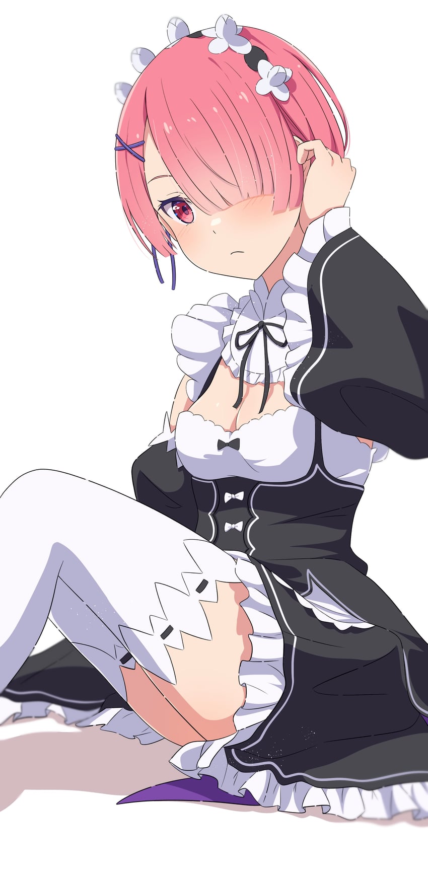 ram (re:zero kara hajimeru isekai seikatsu) drawn by na-suke