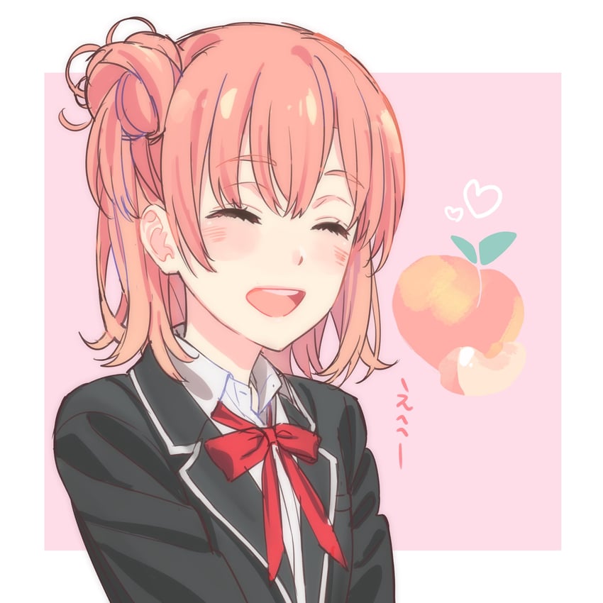 yuigahama yui (yahari ore no seishun lovecome wa machigatteiru.) drawn by hozumi_ayaka