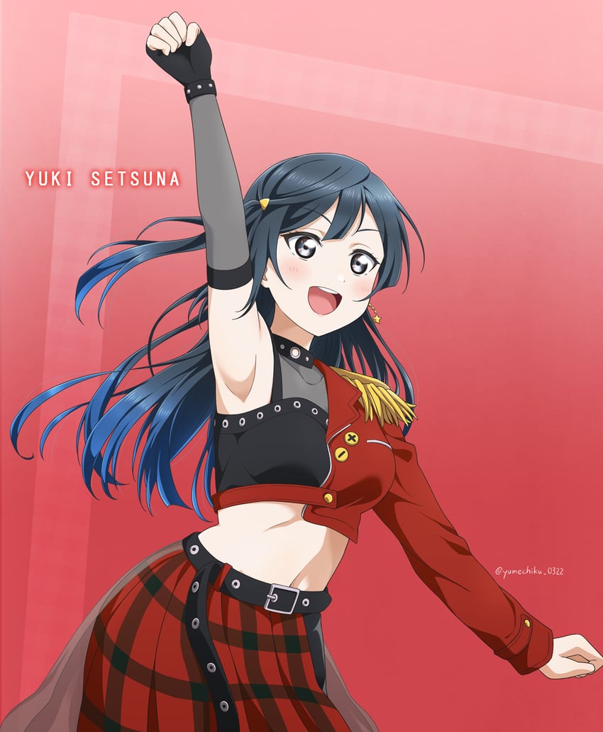 yuki setsuna (love live! and 1 more) drawn by yumechiku