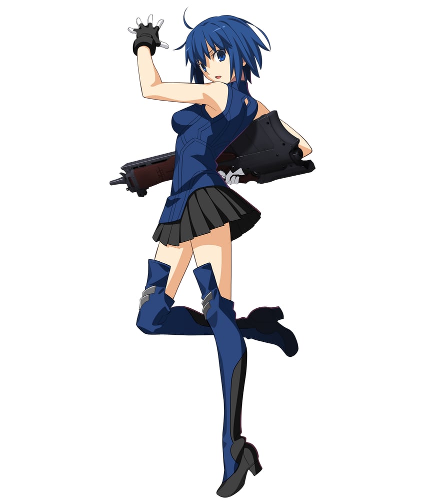 ciel and powered ciel (tsukihime and 2 more) drawn by takeuchi_takashi