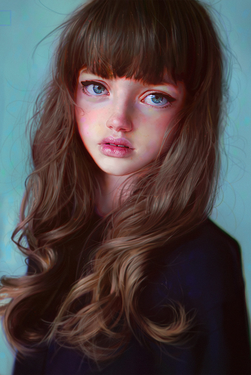 amberley colby (real life) drawn by irakli_nadar