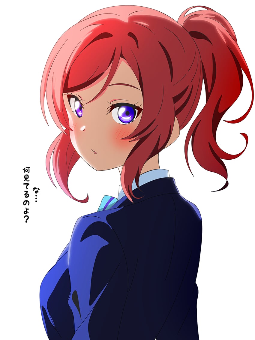 nishikino maki (love live! and 1 more) drawn by shinonome_sakura