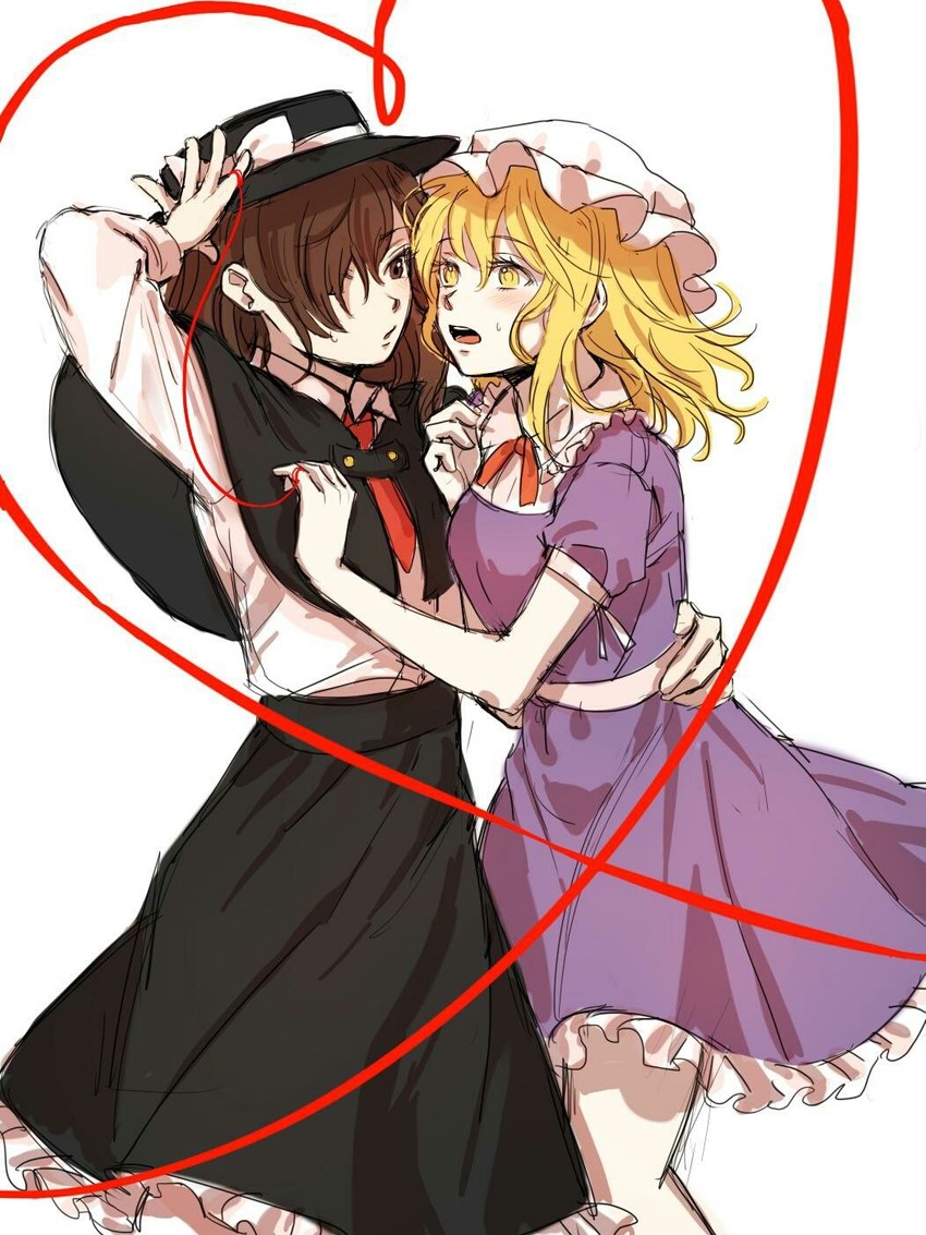 usami renko and maribel hearn (touhou) drawn by kuya_(hey36253625)