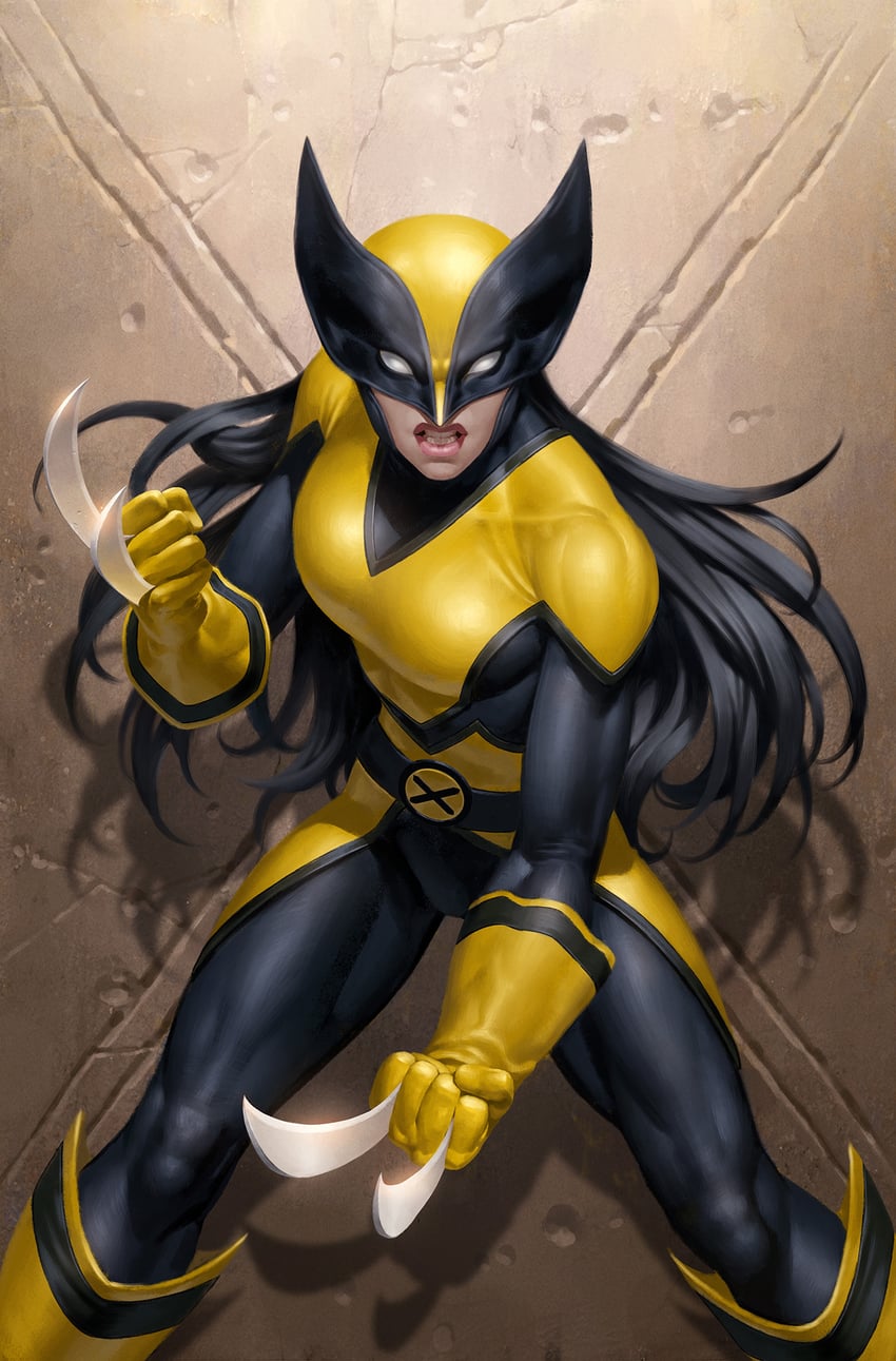 wolverine, x-23, and laura kinney (marvel and 1 more) drawn by yoon_junggeun