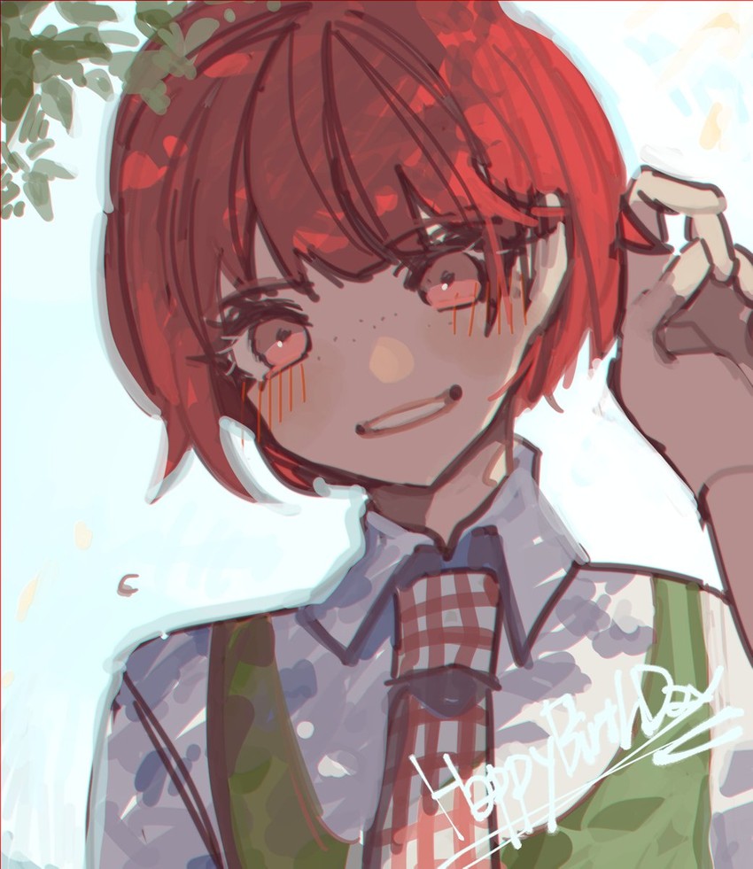 koizumi mahiru (danganronpa and 1 more) drawn by shi_chimi