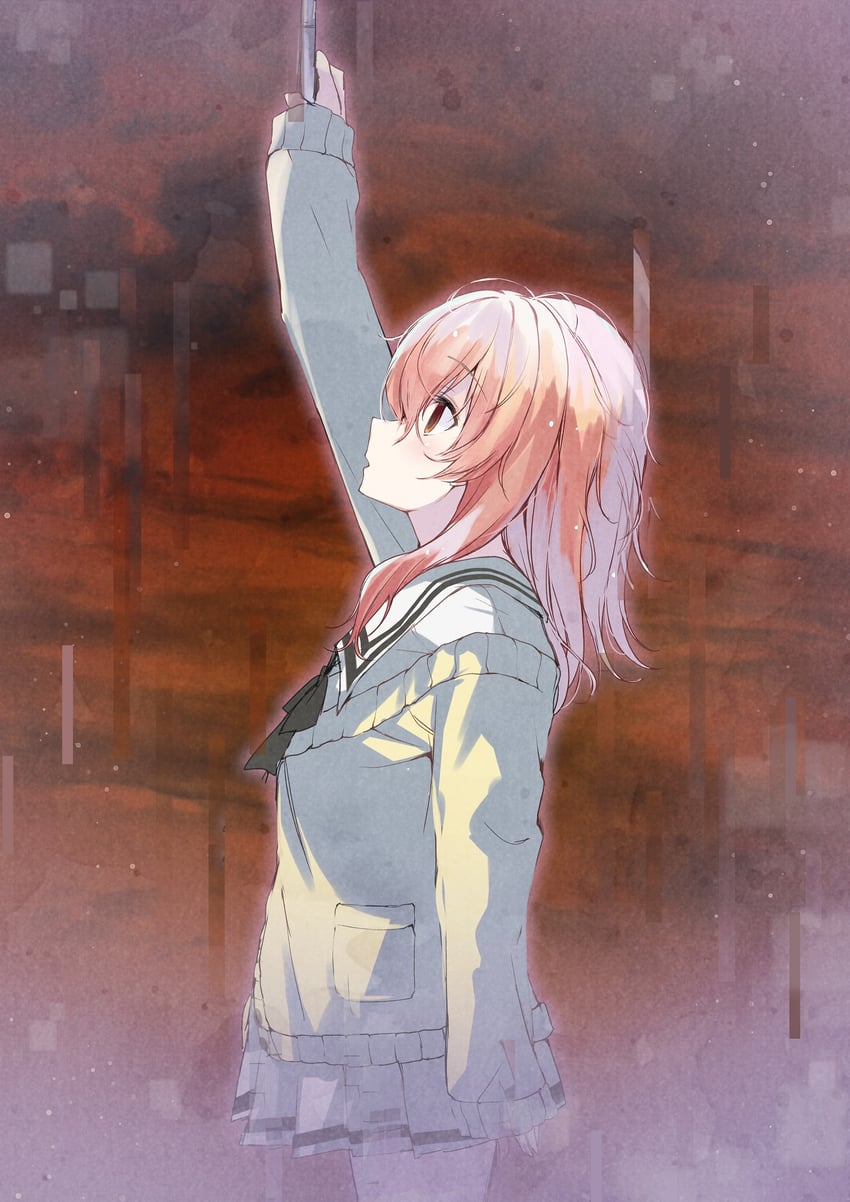 mukou aoi (nitroplus and 1 more) drawn by takepoison