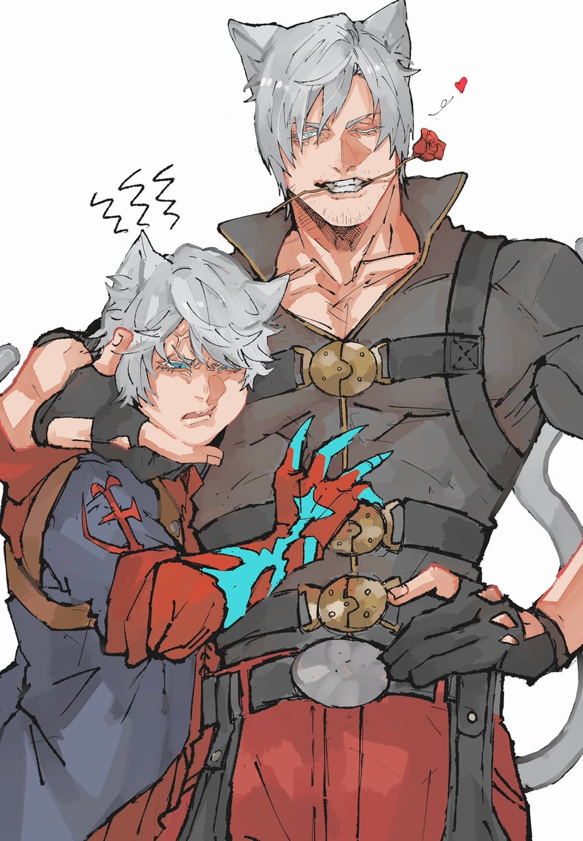 nero (devil may cry and 1 more) drawn by moyashi_san4