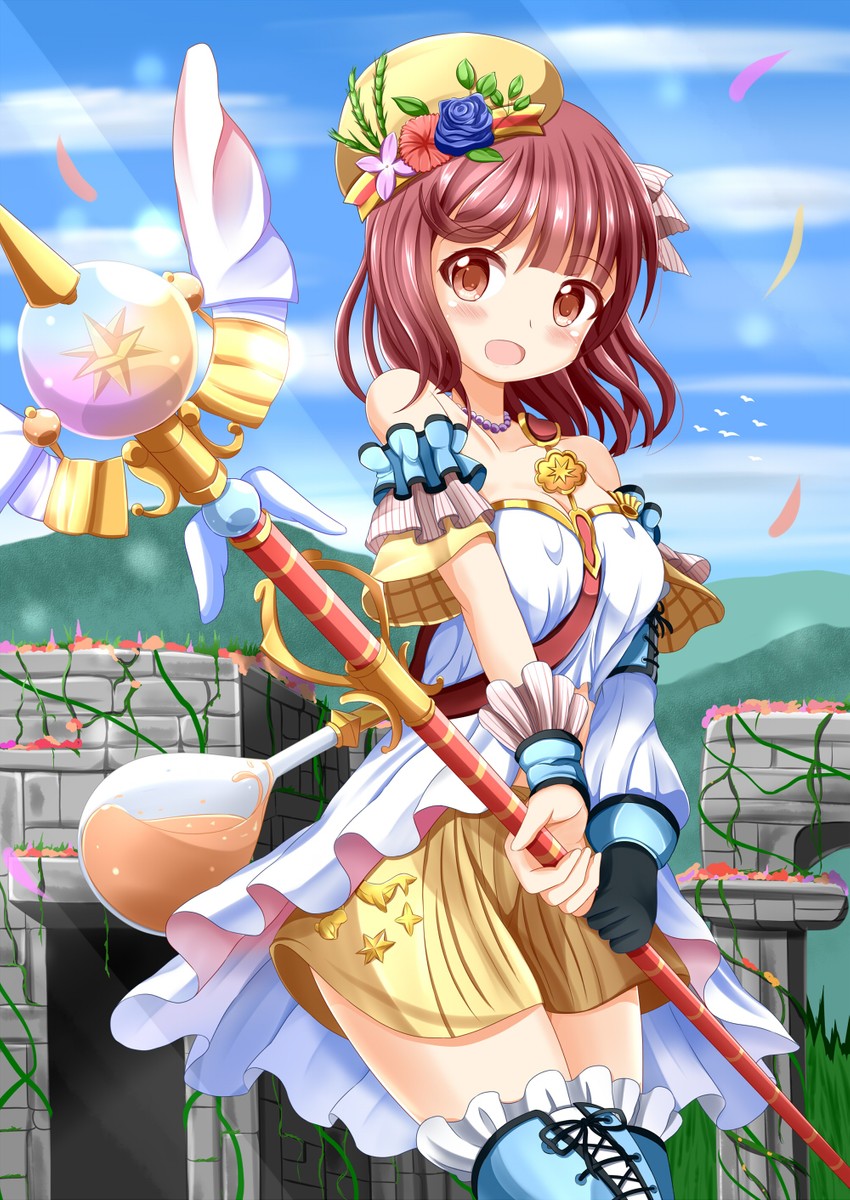 sophie neuenmuller (atelier and 1 more) drawn by xenon_(for_achieve)