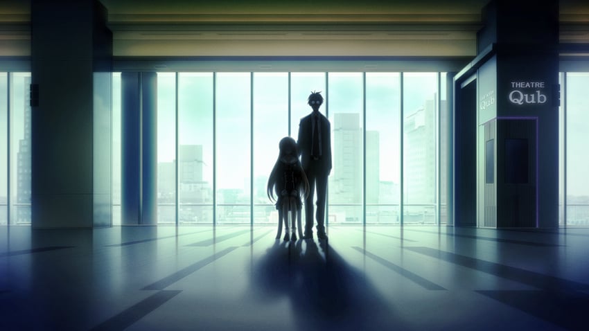 kurusu nono and wakui shuuichi (chaos;child) drawn by sasaki_mutsumi