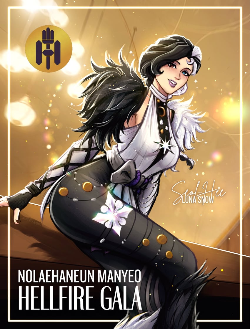 luna snow (marvel and 1 more) drawn by aztexarts