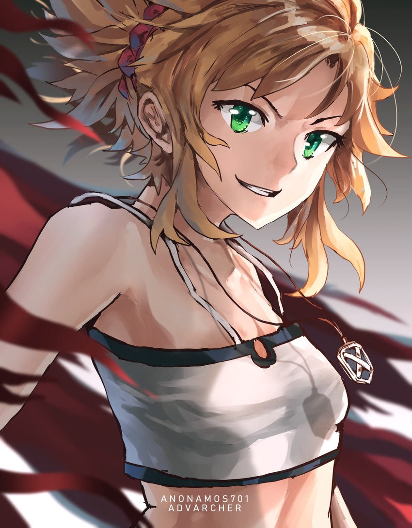 mordred (fate and 2 more) drawn by advarcher