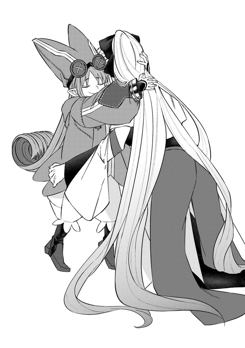 morgan le fay and habetrot (fate and 1 more) drawn by iz_(izit_unk)