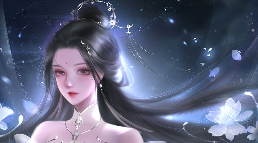 lu xueqi (zhu xian) drawn by yan_le_qian_li