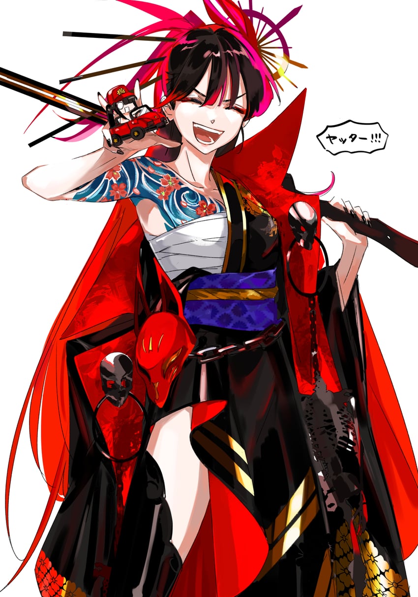 oda nobunaga (fate and 1 more) drawn by ddlcclia