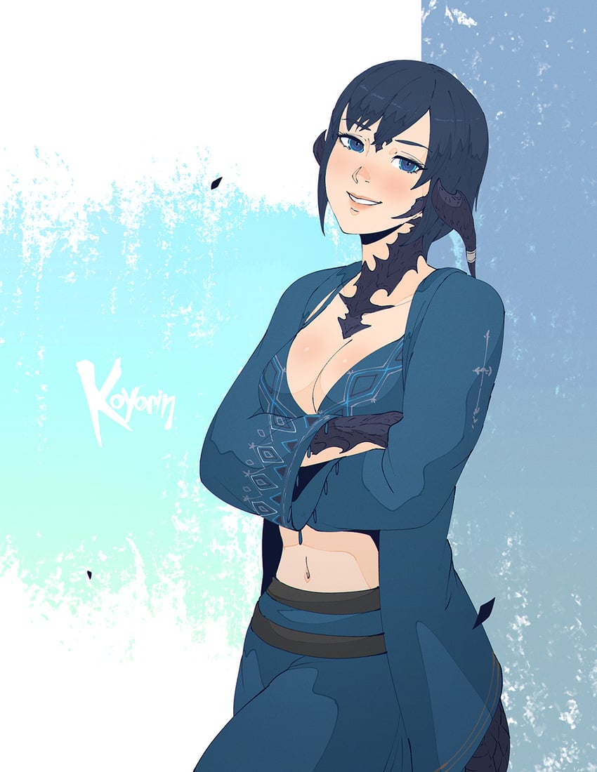 warrior of light (final fantasy and 1 more) drawn by koyorin