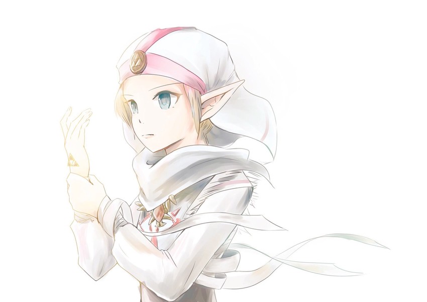 princess zelda, sheik, and young zelda (the legend of zelda and 1 more) drawn by tete_tuyuten