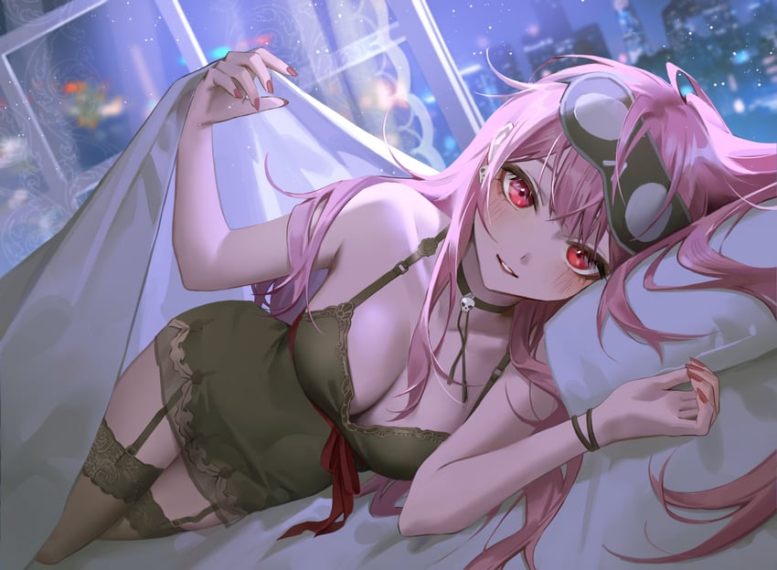 mori calliope (hololive and 1 more) drawn by jyuma