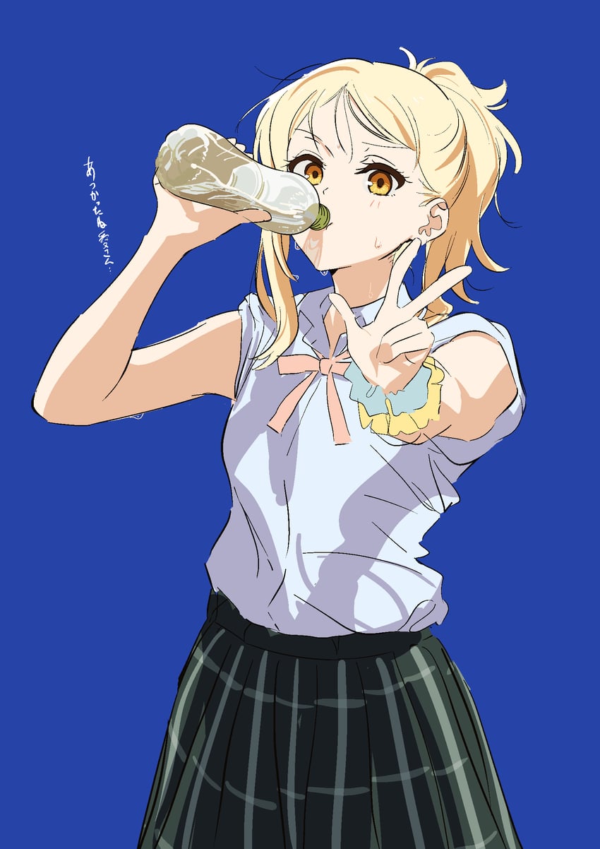 miyashita ai (love live! and 1 more) drawn by kerorira
