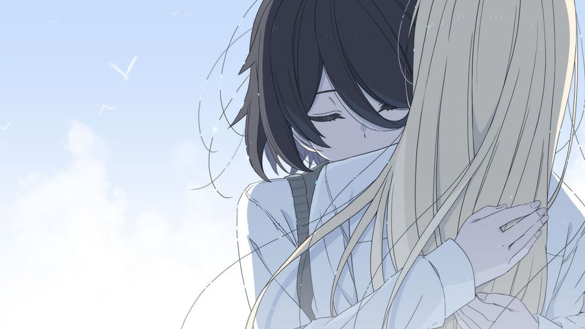 sakashita mina and seino ran (everlasting flowers) drawn by suzumori