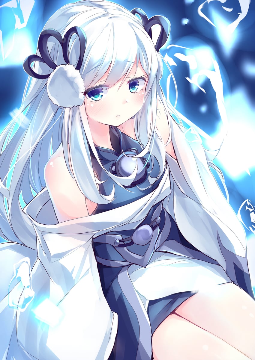 yuki-onna the ice mayakashi (yu-gi-oh!) drawn by kanzakietc
