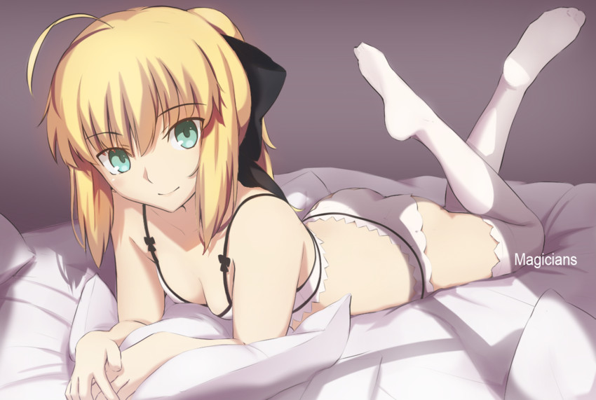 artoria pendragon and saber lily (fate and 3 more) drawn by magicians_(zhkahogigzkh)