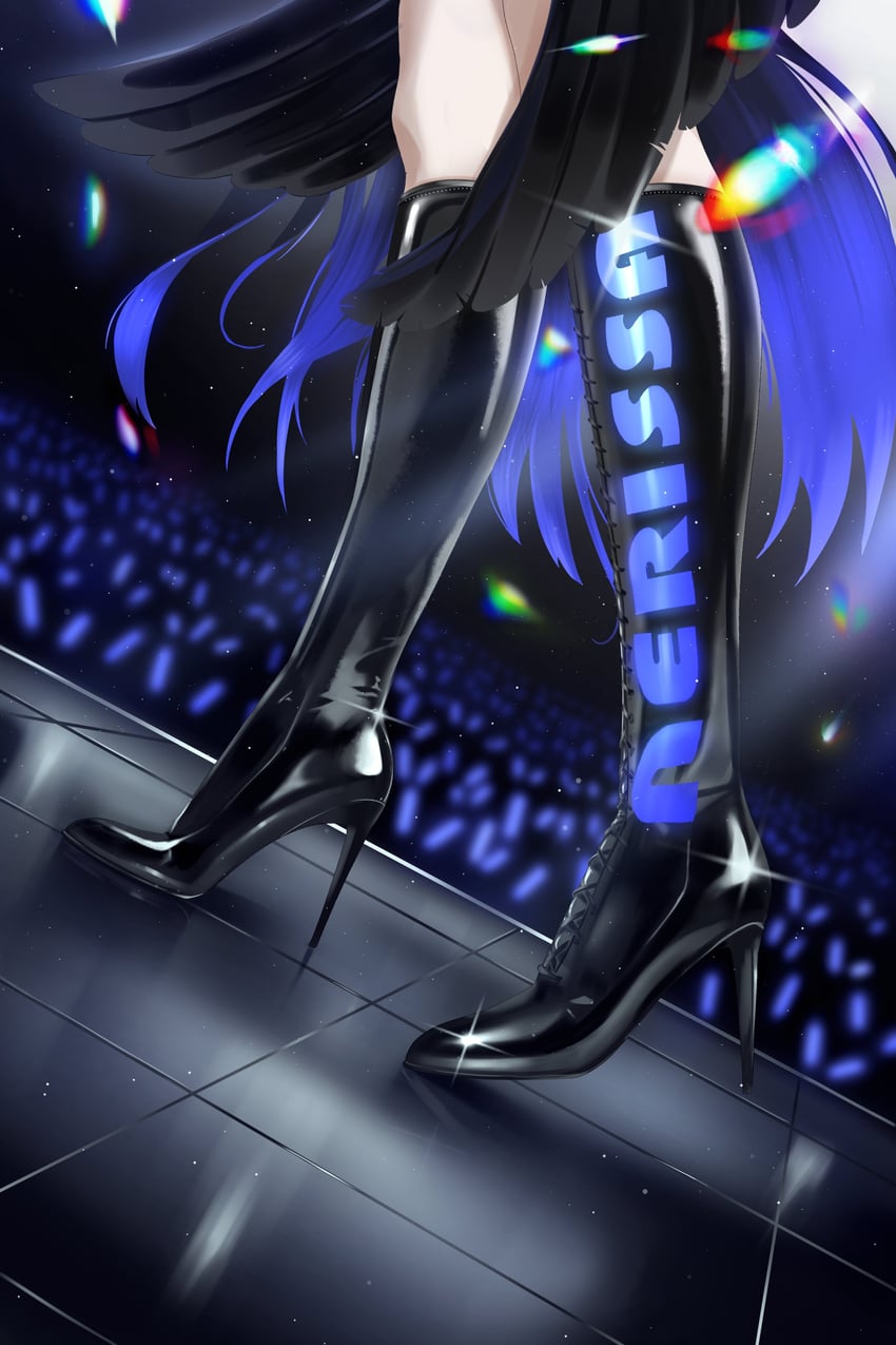nerissa ravencroft (hololive and 1 more) drawn by luke_s_(artist)